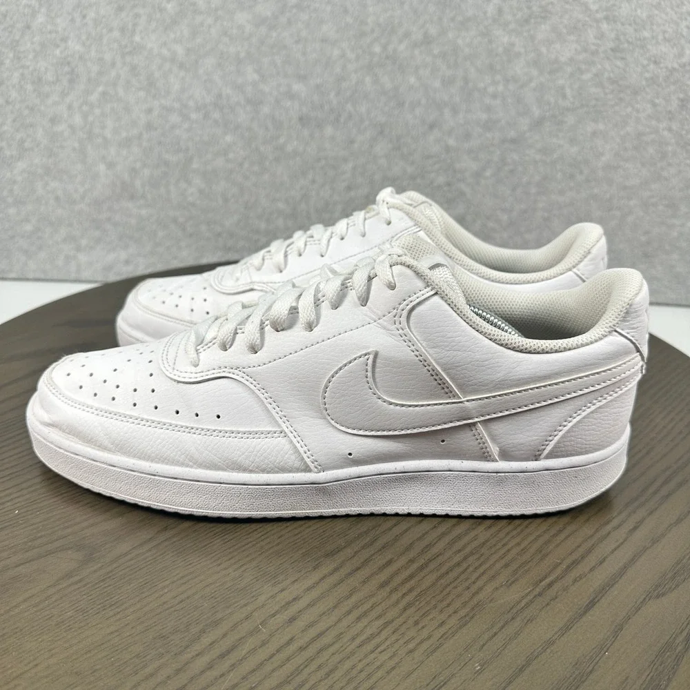 Nike Court Vision Low Next Nature Shoes Mens 12 White DH2987-100